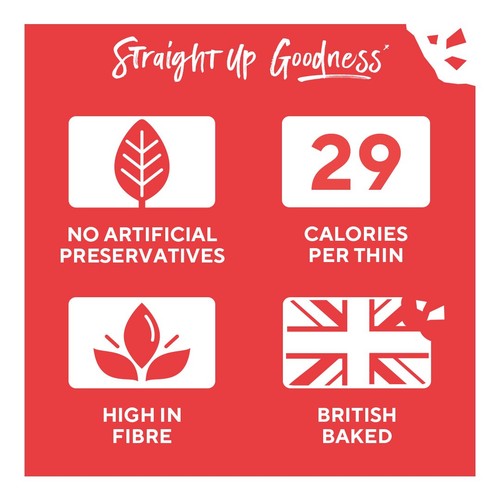 Ryvita Thins Sweet Chilli Flatbread Crackers  thumbnail 7