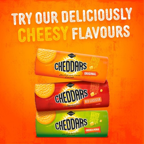 Jacob's Baked Cheddars Cheese Crackers thumbnail 3