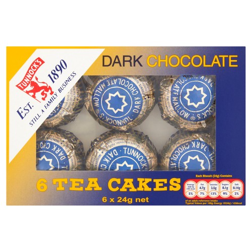 Tunnock's Tea Cakes Dark Chocolate