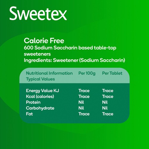 Sweetex 800 Sweetener Tablets thumbnail 5
