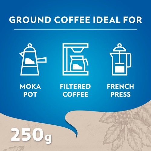 Lavazza Decaffeinated Ground Coffee   250g thumbnail 5