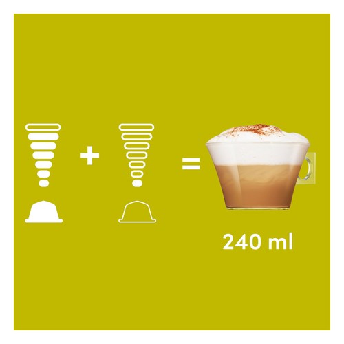 Nescafe Dolce Gusto Skinny Cappuccino Coffee Pods 8s thumbnail 2