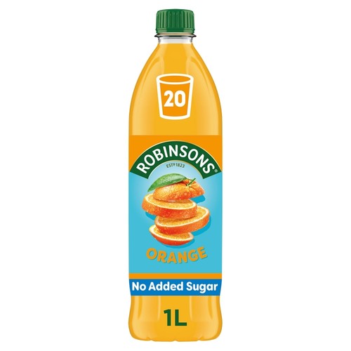 Robinsons Single Strength Orange No Added Sugar