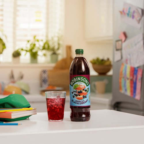 Robinsons Apple & Blackcurrant No Added Sugar Squash 1L thumbnail 3
