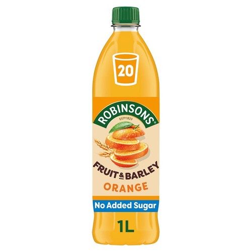 Robinsons Fruit & Barley Orange Squash