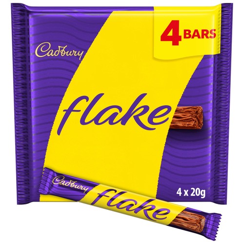 Cadbury Flake Chocolate Bar 4 Pack Multipack