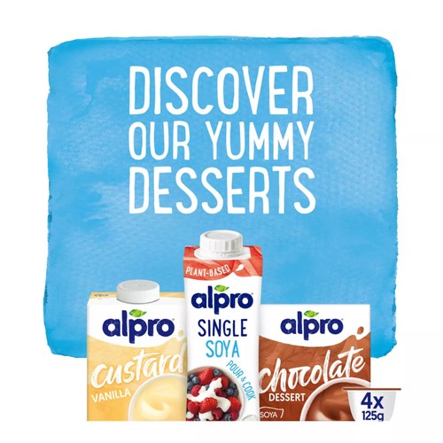 Alpro Smooth Chocolate Dessert 4x125g thumbnail 5