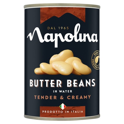 Napolina Butter Beans in Water (400g) thumbnail 3