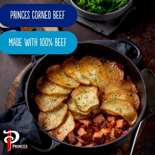 Princes Reduced Salt Corned Beef  thumbnail 2