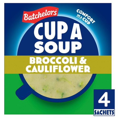 Batchelors Cup a Soup Broccoli & Cauliflower 4 Sachets