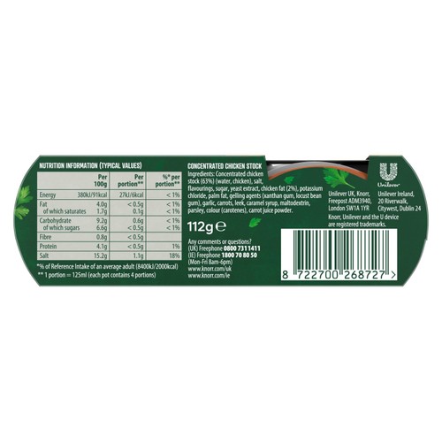 Knorr Chicken Stock Pot 4 Pack thumbnail 2