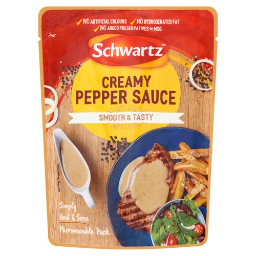 Schwartz Creamy Peppercorn Sauce