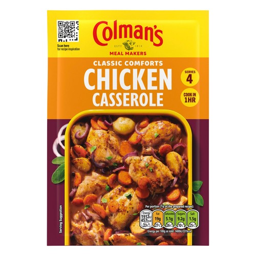 Colman's Chicken Casserole Recipe Mix thumbnail 2