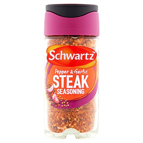 Schwartz Pepper & Garlic Steak Seasoning Jar
