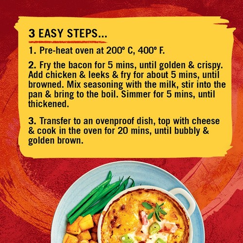 Schwartz Chicken & Leek Bake Recipe Mix thumbnail 4