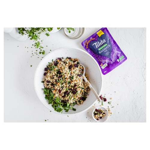 Tilda Microwave Brown Basmati Rice  thumbnail 5