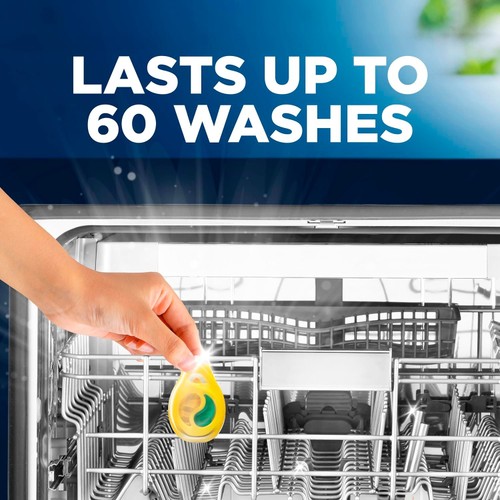 Finish 2 in 1 Lemon & Lime Dishwasher Freshener up to 60 Washes thumbnail 3