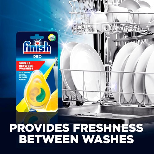 Finish 2 in 1 Lemon & Lime Dishwasher Freshener up to 60 Washes thumbnail 4