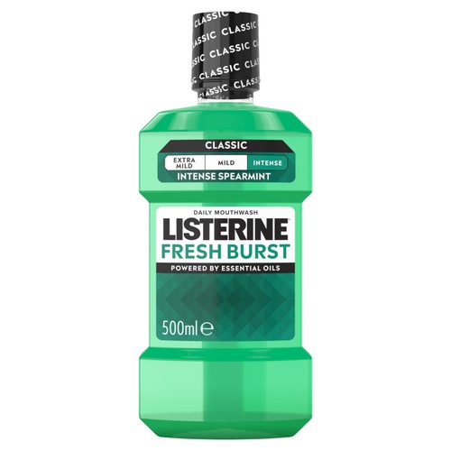 Listerine Fresh Burst Mouthwash 500ml thumbnail 5