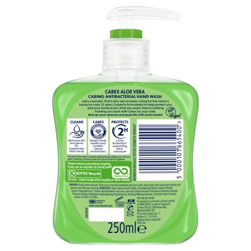 Carex Antibacterial Aloe Vera Handwash thumbnail 2