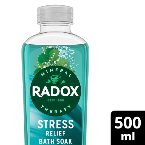 Radox Stress Relief Mineral Therapy Bath Soak 500ml