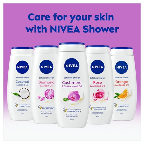 NIVEA Cashmere & Cotton Seed Oil Shower Gel  thumbnail 5