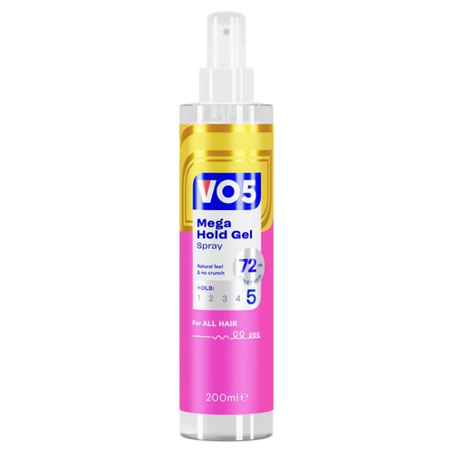 VO5 Mega Hold Gel Spray 200ml thumbnail 2