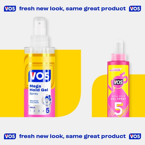 VO5 Mega Hold Gel Spray 200ml thumbnail 3
