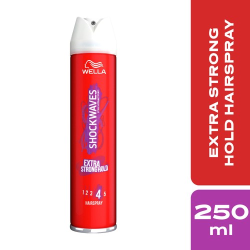 Wella Shockwaves Extra Strong Hold Control Hairspray 250ML