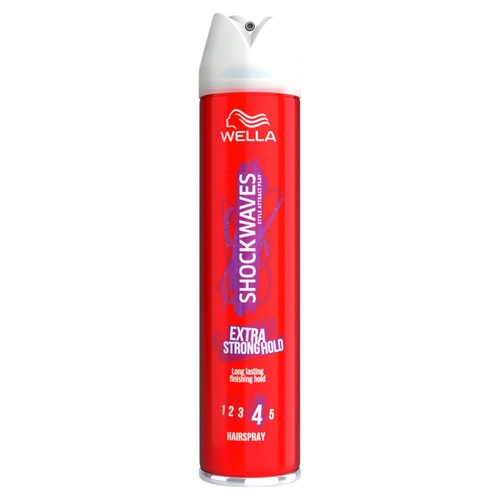 Wella Shockwaves Extra Strong Hold Control Hairspray 250ML thumbnail 2