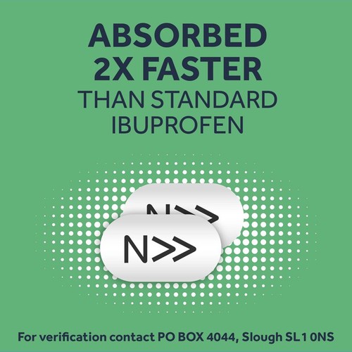 Nurofen Express Ibuprofen Caplets 256mg thumbnail 4