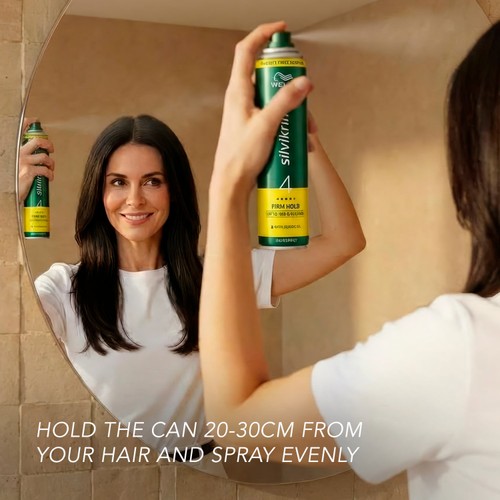 Wella Silvikrin Firm Hold Hairspray 400ML thumbnail 3