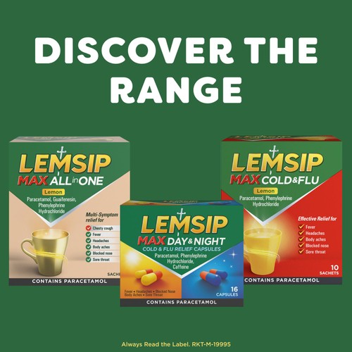 Lemsip Max Cold & Flu Capsules thumbnail 5