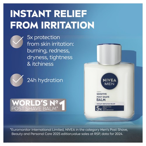 NIVEA MEN Sensitive Post Shave Balm  thumbnail 3