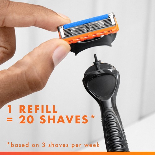 Gillette Fusion 5 Razors For Men 4 Refill Razor Blades thumbnail 6
