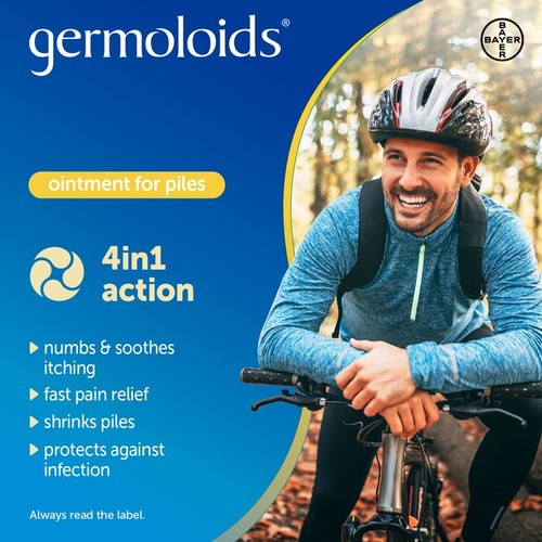Germoloids Haemorrhoid Ointment, Piles Treatment with Anaesthetic  thumbnail 3