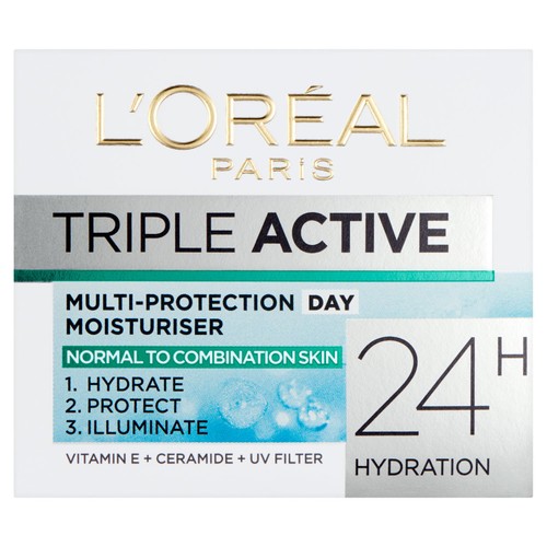 L'Oreal Paris Triple Active Day Moisturiser Normal to Combination Skin