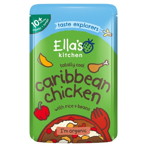 Ella's Kitchen Caribbean Chicken Baby Food Pouch 10+ Months