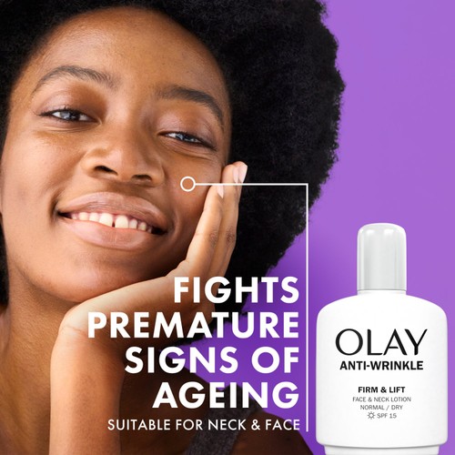 Olay Anti-Wrinkle Firm & Lift Daily Face & Neck Moisturiser SPF 15 thumbnail 7