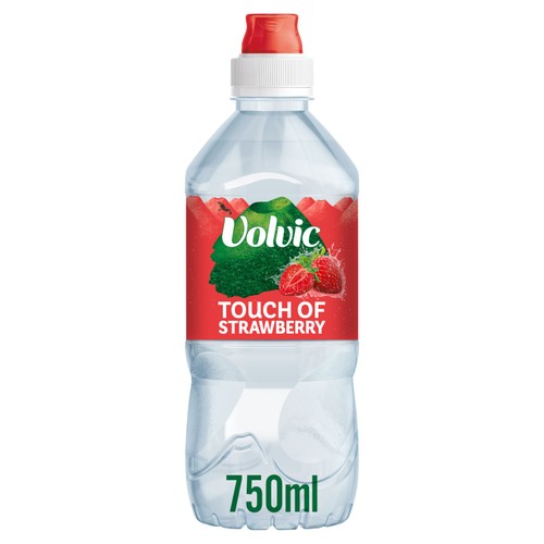 Volvic Touch of Fruit Strawberry Still Flavoured Water 750ml