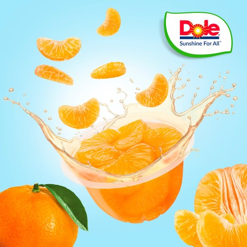 Dole Mandarins In Juice Fruit Fruits Snacks thumbnail 3