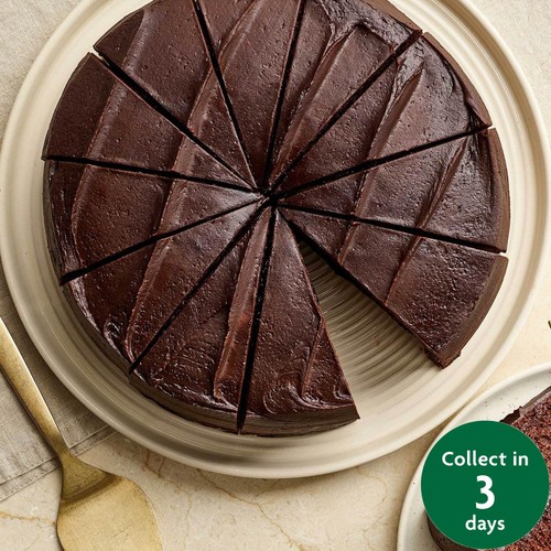 Whole Chocolate Fudge Cake (14 Slices) FTO