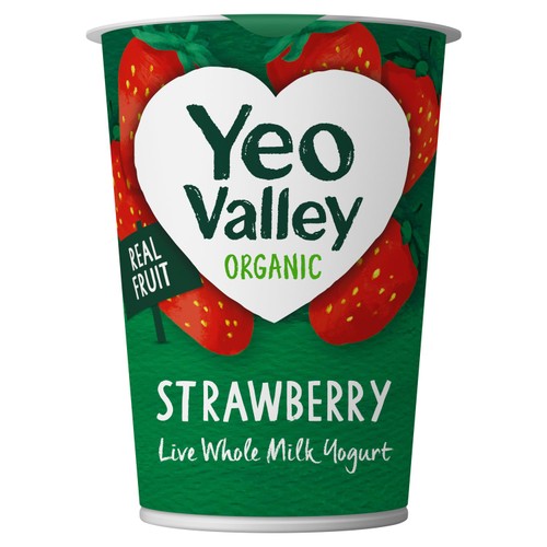 Yeo Valley Organic Strawberry Yoghurt