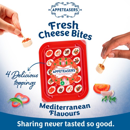 Mediterranean Magic Appeteasers Creamy Cheese Bites 100g thumbnail 3