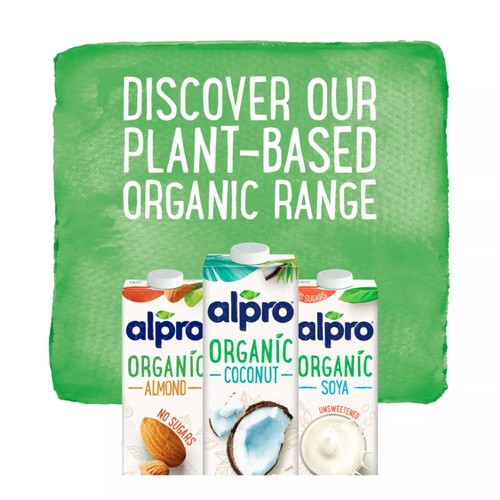 Alpro Organic Soya No Sugars Long Life Drink 1L thumbnail 5
