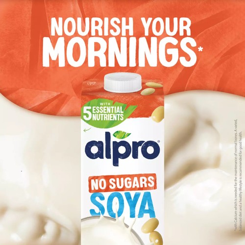 Alpro Soya Unsweetened Long Life Drink 1L thumbnail 5