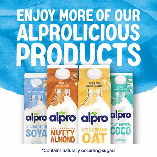 Alpro Soya Chilled Dairy Free Drink 1L thumbnail 5