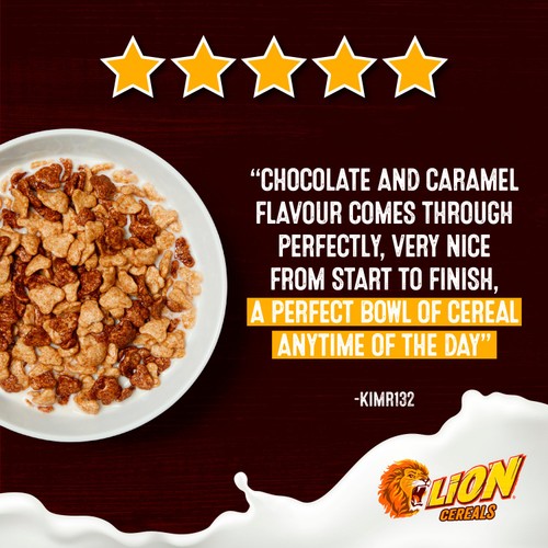 Nestle Lion Caramel and Chocolate Cereal 400g thumbnail 4