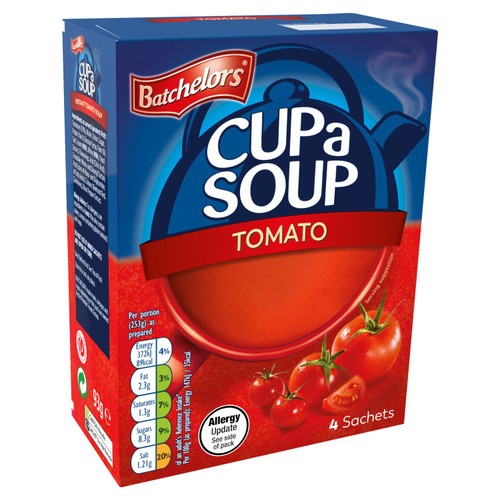 Batchelors Cup a Soup Tomato 4 Sachets thumbnail 2