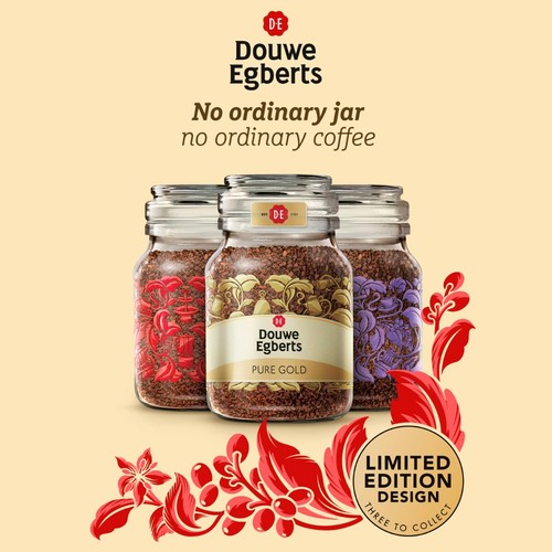Douwe Egberts Pure Gold Instant Coffee  thumbnail 2
